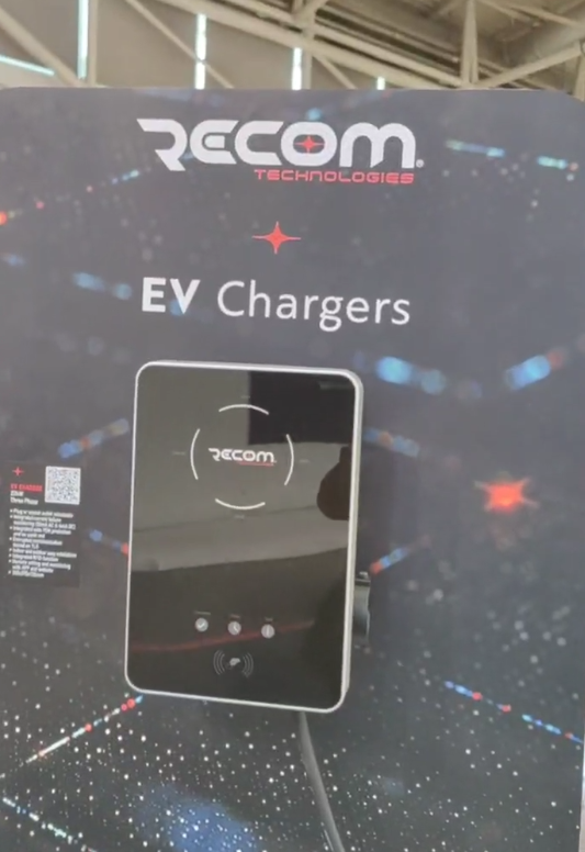 RECOM EV Charger using OMG EV CABLE