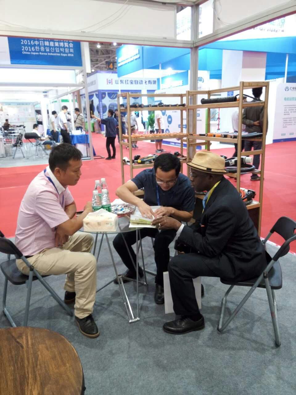 OMG participated in the 2016 China-Japan-Korea Industry Expo in Weifang, Shandong