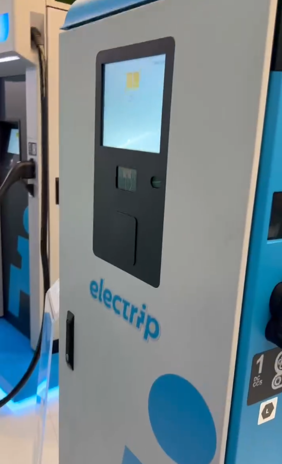 electrip charging stations using OMG EV CABLE