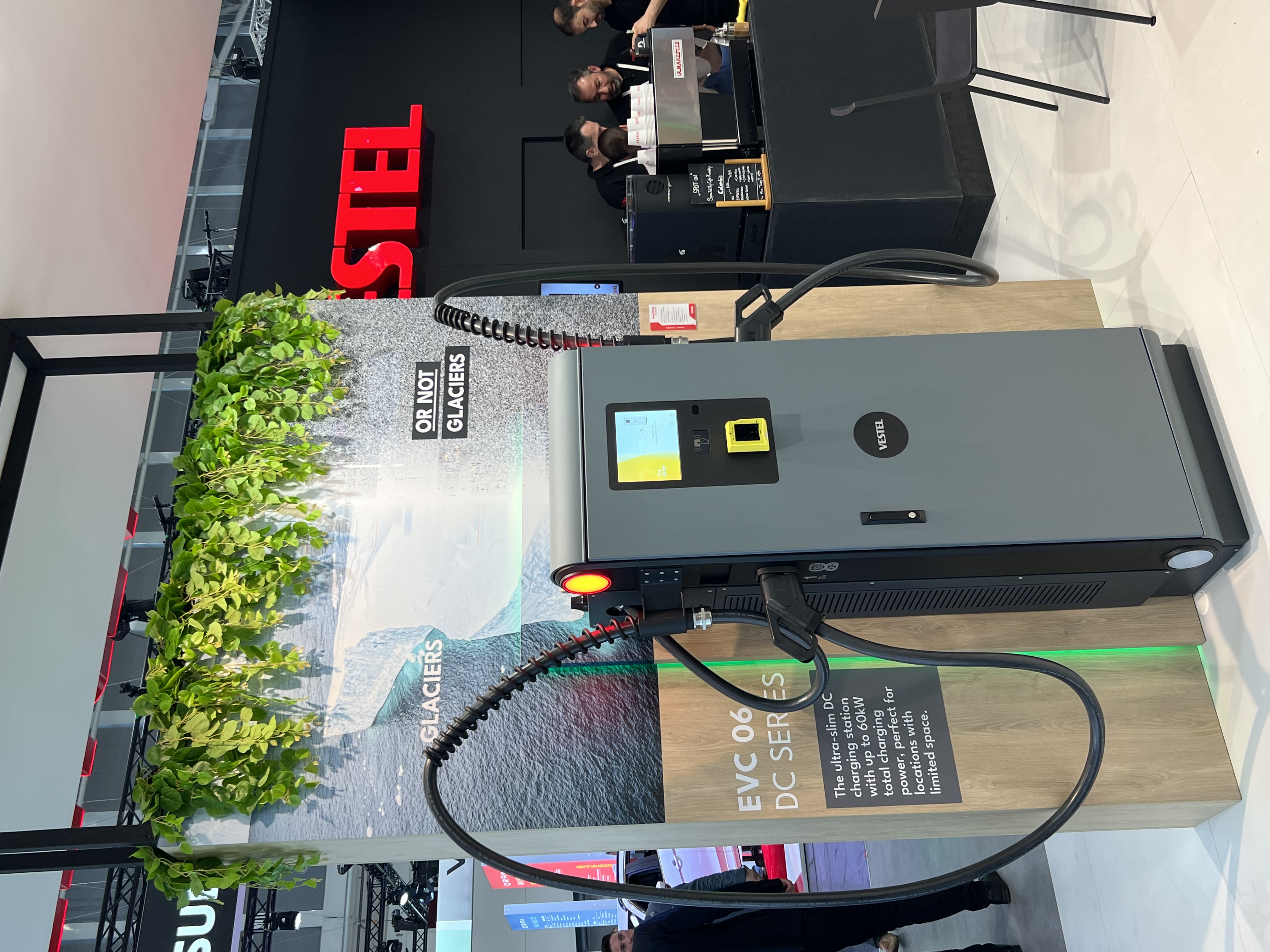 VESTEL charging stations using OMG EV CABLE