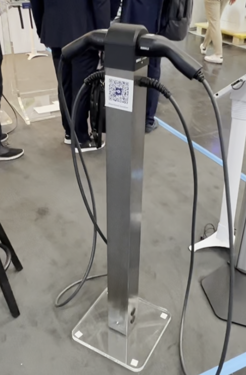 MAHLE CHARGEBIG 7KW AC charging station using OMG EV CABLE